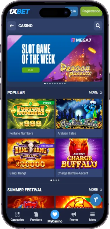 1xbet casino